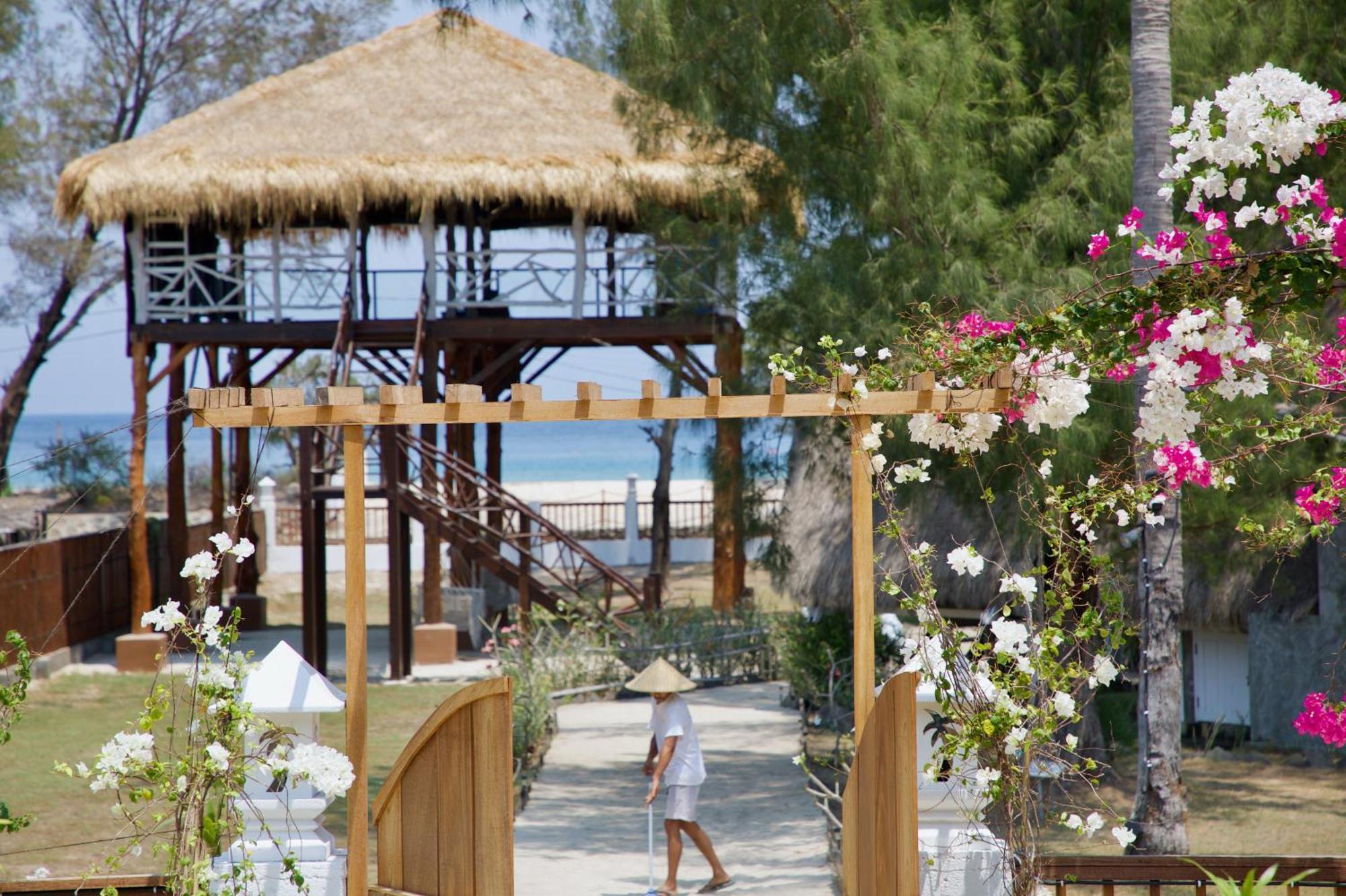 Villa Sunset Beach Gili Trawangan Exterior foto